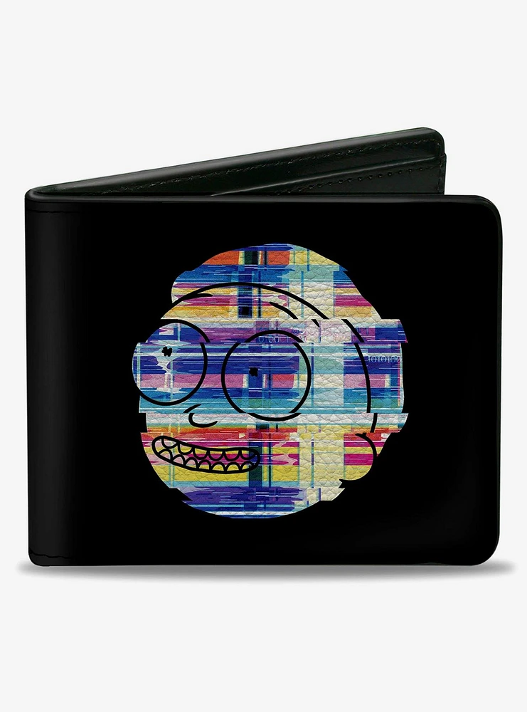Rick and Morty Static Faces Multi Bifold Wallet
