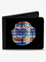 Rick and Morty Static Faces Multi Bifold Wallet