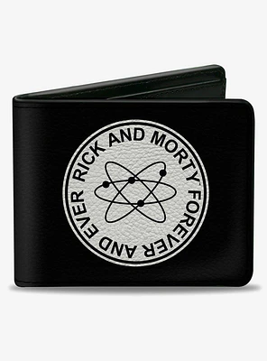 Rick and Morty Forever and Ever Logo Bifold Wallet