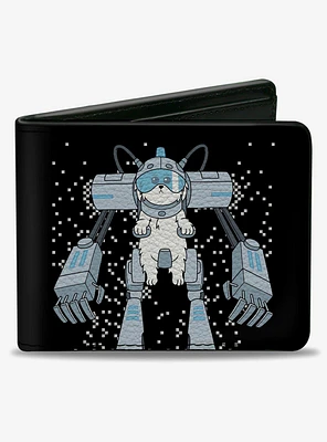 Rick and Morty Snuffles Pose and Quote Bifold Wallet