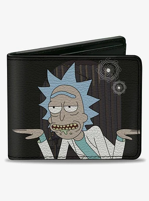 Rick and Morth Rick Get Schwifty Quotes Bifold Wallet
