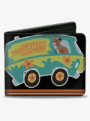 Scooby-Doo! Mystery Machine Pose Peddle To The Meddle Bifold Wallet