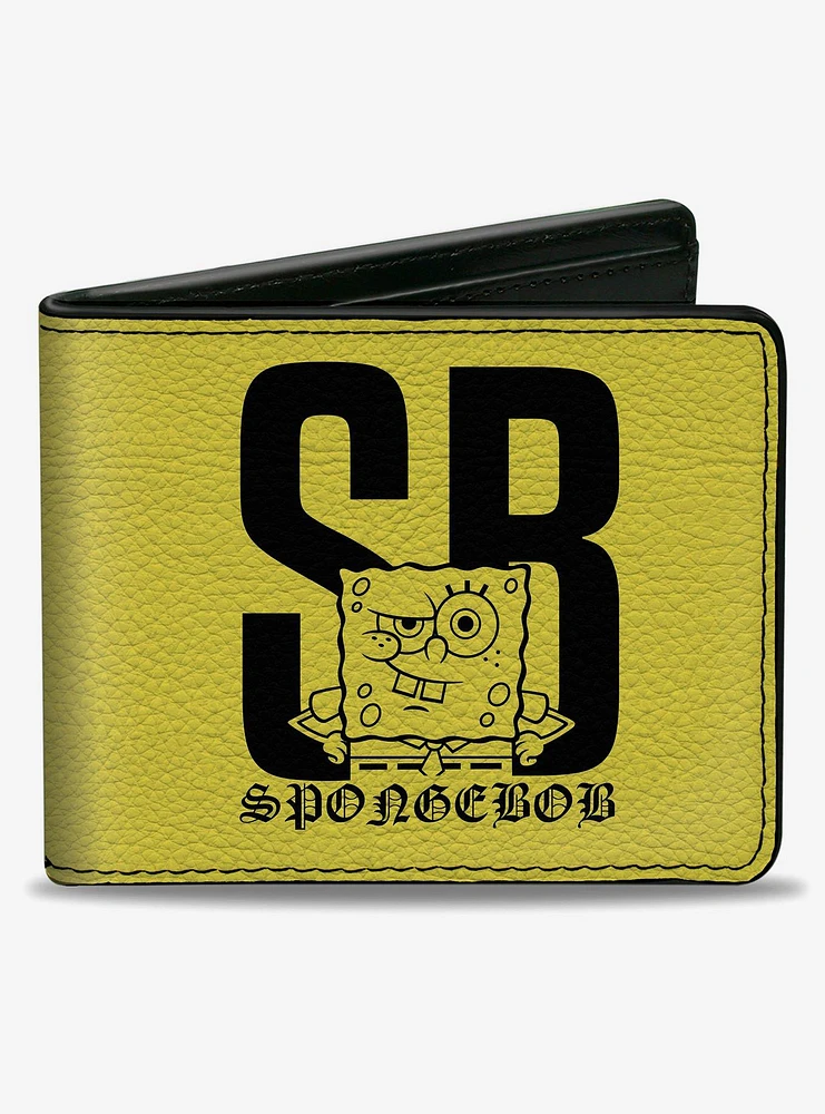 SpongeBob SquarePants SB Winking Pose Bifold Wallet
