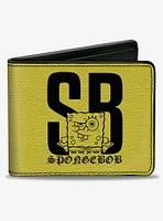 SpongeBob SquarePants SB Winking Pose Bifold Wallet