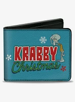 SpongeBob SquarePants Squidward Tentacles Krabby Bifold Wallet