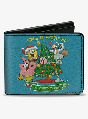 SpongeBob SquarePants The Tree Group Pose Bifold Wallet