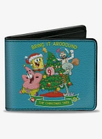SpongeBob SquarePants The Tree Group Pose Bifold Wallet