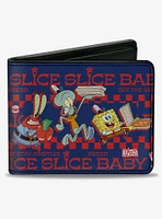 SpongeBob SquarePants Krusty Krab Crew Slice Slice Baby Bifold Wallet
