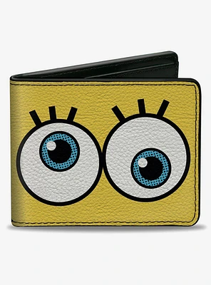 SpongeBob SquarePants Eyes Close Up Bifold Wallet