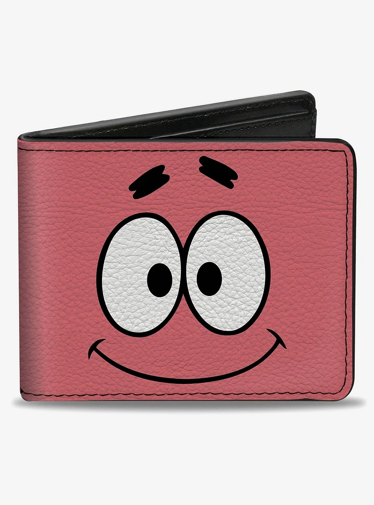 SpongeBob SquarePants Patrick Star Tartar Sauce Face Bifold Wallet
