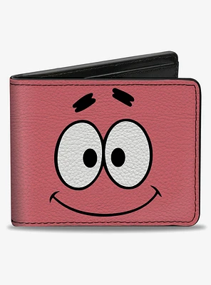 SpongeBob SquarePants Patrick Star Tartar Sauce Face Bifold Wallet