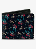 Transformers Bumblebee and Optimus Prime Pose Collage Bifold Wallet