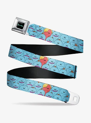 Rick and Morty Kirkland Meeseeks Seatbelt Buckle Belt