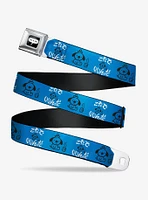This Is Fine Japanese Question Hound Flame Seatbelt Buckle Belt