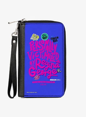 Mean Girls Personally Victimized By Regina Collage Zip Around Wallet