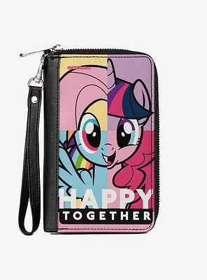 My Little Pony Happy Together Face Mix Up Blocks Zip Around Wallet