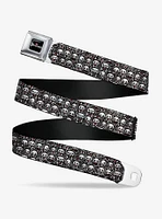 Skelanimals Animal Poses Stacked Seatbelt Buckle Belt