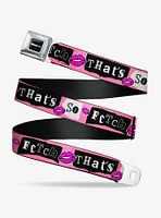 Mean Girls That's So Fetch Collage Seatbelt Buckle Belt
