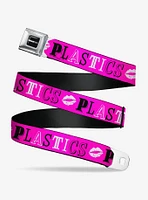 Mean Girls Plastics Collage Seatbelt Buckle Belt