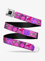 Mean Girls Quotes and Plastics Animal Ears Seatbelt Buckle Belt