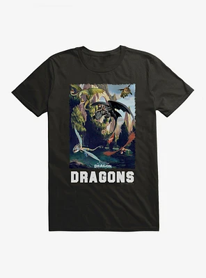 How To Train Your Dragon Dragons T-Shirt