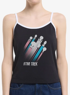 Star Trek Trans Pride Fleet Stripes Womens Cami