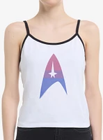 Star Trek Bisexual Flag Logo Womens Cami