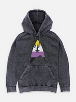 Star Trek Nonbinary Flag Logo Mineral Wash Hoodie