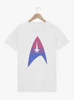 Star Trek Bisexual Flag Logo T-Shirt