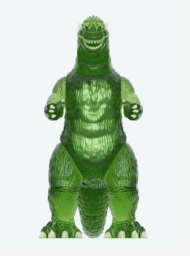 Super7 Toho Godzilla ReAction Godzilla (Semi-Clear Green) Figure