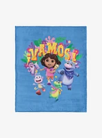 Dora The Explorer Vamos 50x60" Silk Touch Throw Blanket
