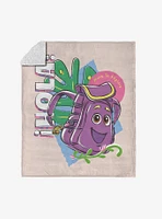 Dora The Explorer Hola Backpack Silk Touch Sherpa Throw Blanket