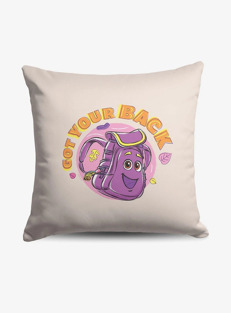 Dora The Explorer Got Your Backpack Throw Pillow