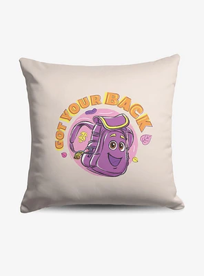 Dora The Explorer Got Your Backpack Throw Pillow