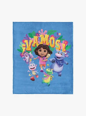 Dora The Explorer Vamos 40x50" Silk Touch Throw Blanket
