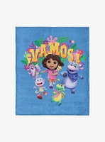 Dora The Explorer Vamos 40x50" Silk Touch Throw Blanket