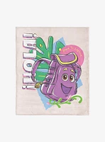 Dora The Explorer Hola Backpack 40x50" Silk Touch Throw Blanket