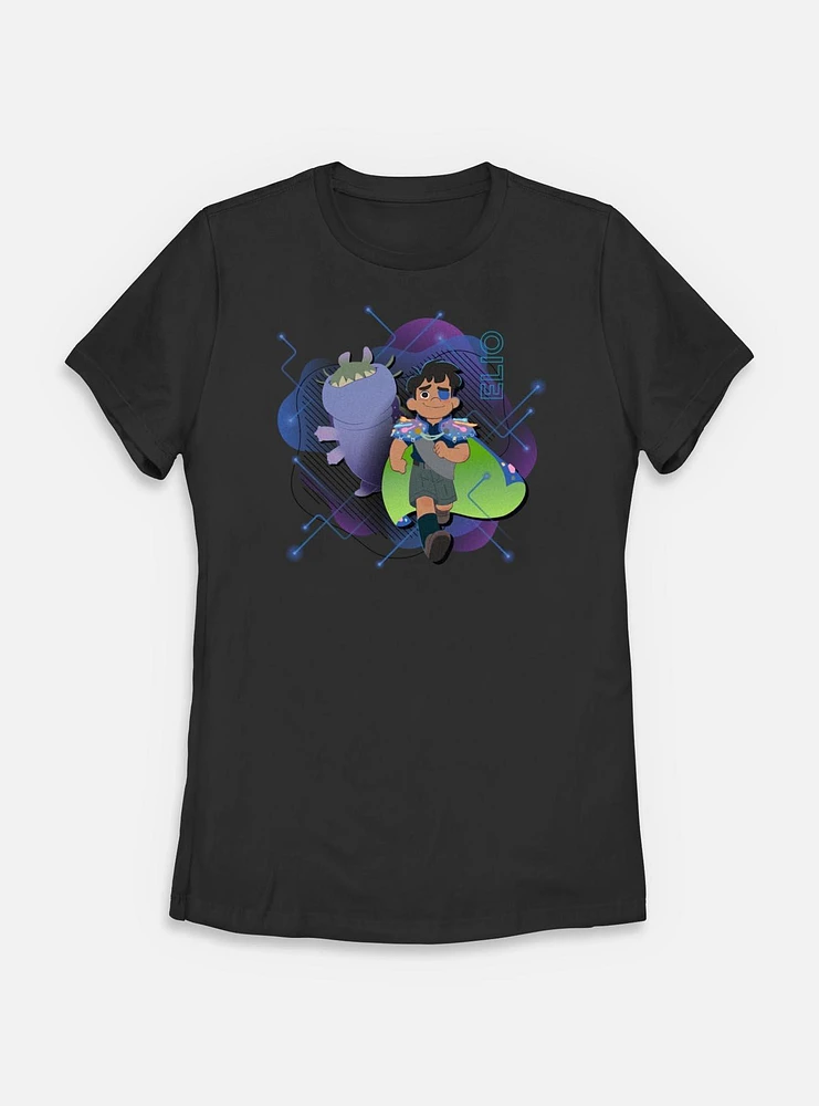 Disney Pixar Elio And Glordon Womens T-Shirt