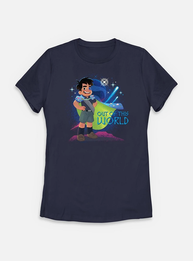 Disney Pixar Elio Out Of This World Womens T-Shirt