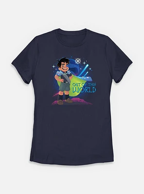 Disney Pixar Elio Out Of This World Womens T-Shirt