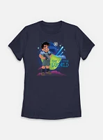 Disney Pixar Elio Out Of This World Womens T-Shirt