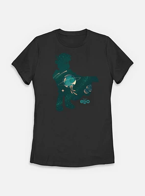 Disney Pixar Elio Silhouette Womens T-Shirt