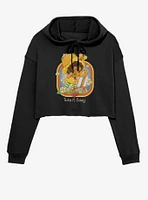 Strawberry Shortcake Take It Easy Girls Crop Hoodie
