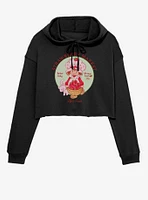 Strawberry Shortcake Market Girls Crop Hoodie