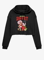 Strawberry Shortcake Sweet Best Friend Girls Crop Hoodie
