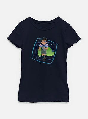 Disney Pixar Elio Heroic Standing Youth Girls T-Shirt