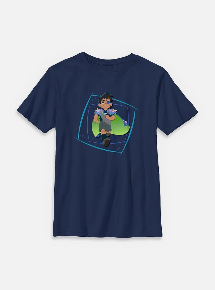 Disney Pixar Elio Heroic Standing Youth T-Shirt