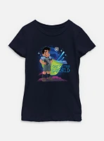 Disney Pixar Elio Out Of This World Youth Girls T-Shirt