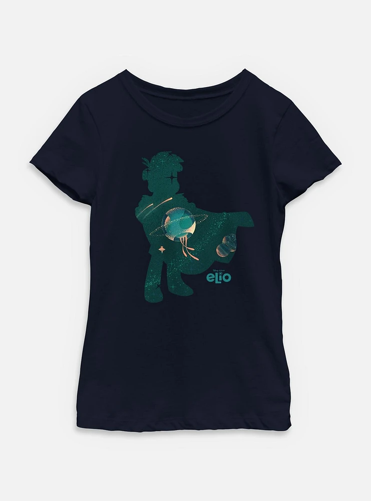 Disney Pixar Elio Silhouette Youth Girls T-Shirt