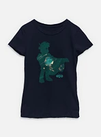 Disney Pixar Elio Silhouette Youth Girls T-Shirt